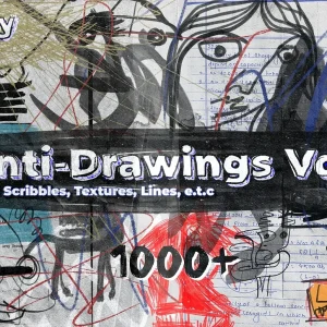 1000 طرح گرافیتی و خط خطی